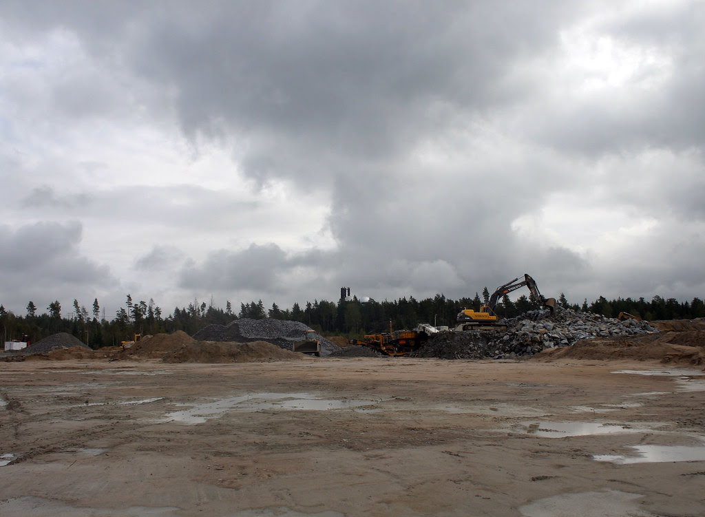 At the quarry