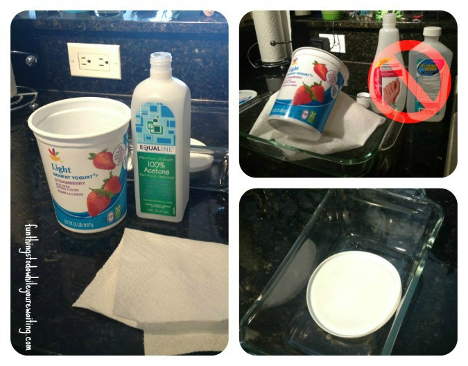 A Pinterest Experiment: Removing Painted Labels from Plastic ...