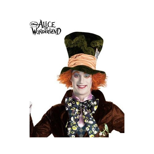 Johnny Depp Mad Hatter Hat. MAD HATTER DISNEY ADULT HAT. FULLY LICENSED. Part: 23588