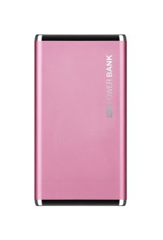 Vivan Polimer Series M-66 6.000 mAh Scud Power Bank - Pink terpercaya