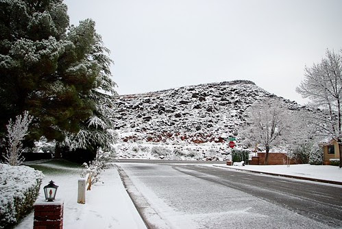 Snow in the Desert