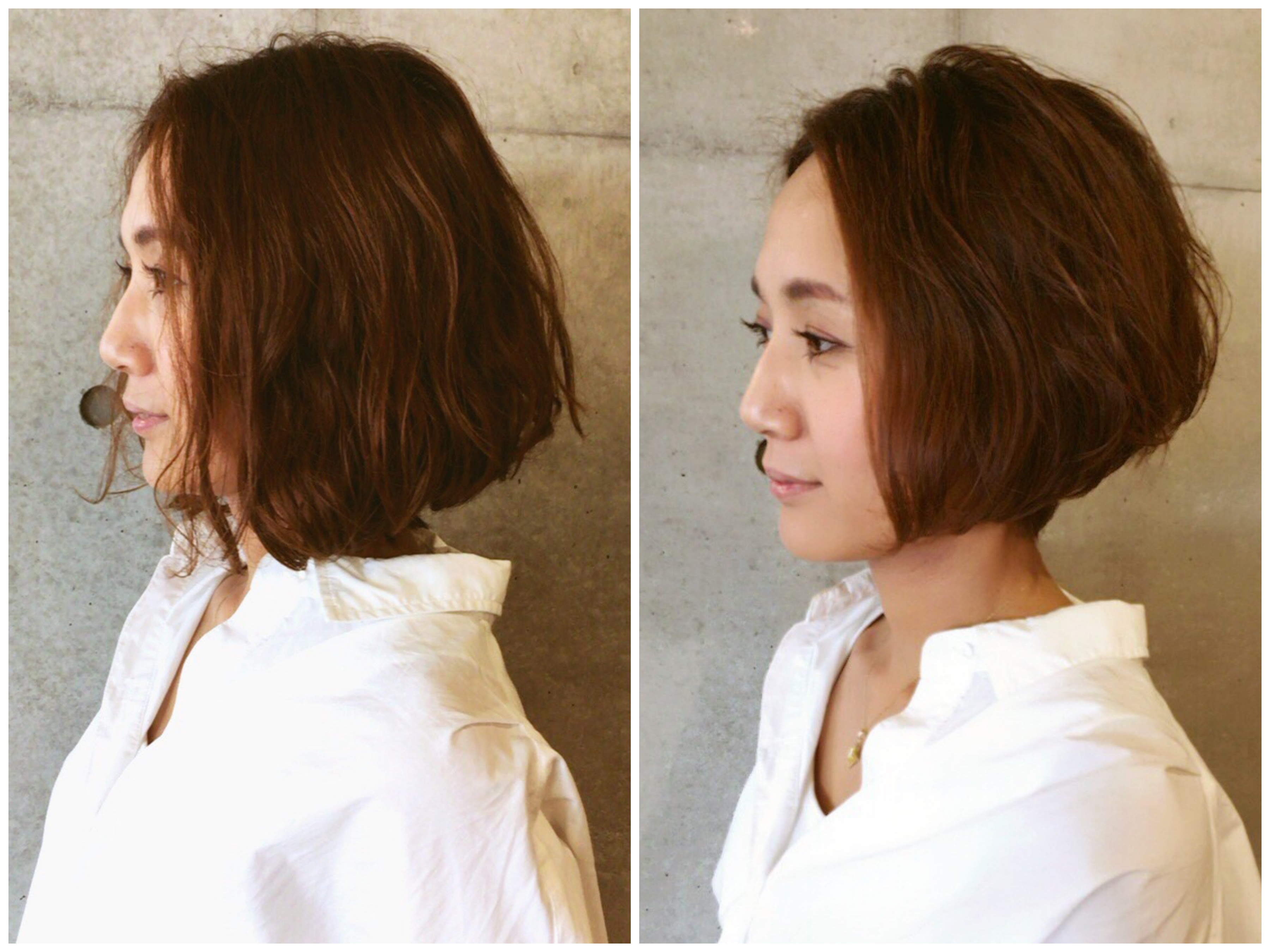 ミセス変身ヘアカタログ ショートボブ Vol 59 Pure Soul 渋谷の