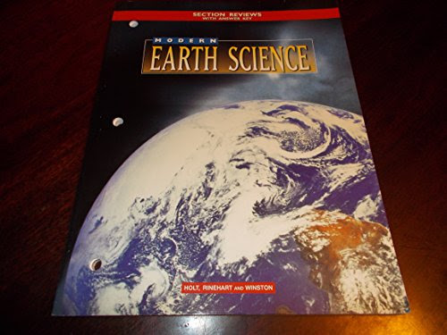 SECTION REVIEWS with Answer key MODERN EARTH SCIENCEFrom Holt Rinehart Winston
