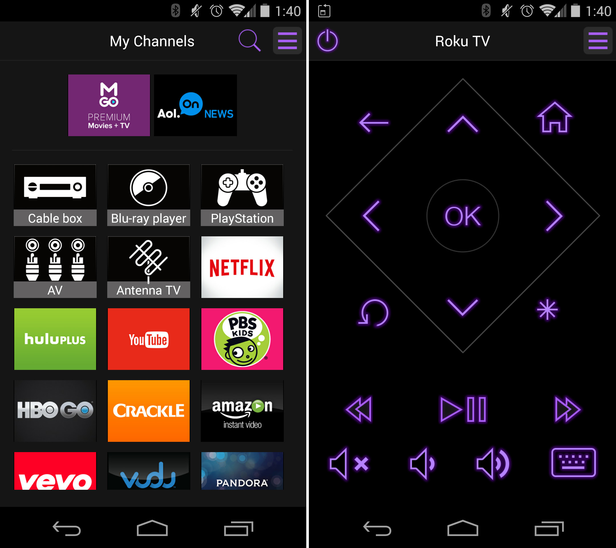 Control Roku TV with the free Roku mobile app for Android, iOS and Windows  Phones | Roku