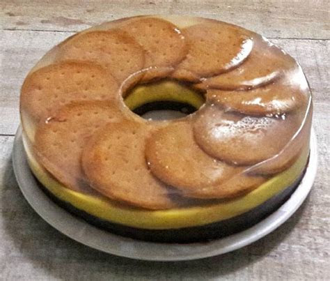 puding biskuit  lapis  ine setiawati