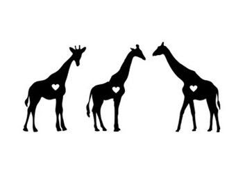 Giraffe Silhouette Clipart at GetDrawings | Free download