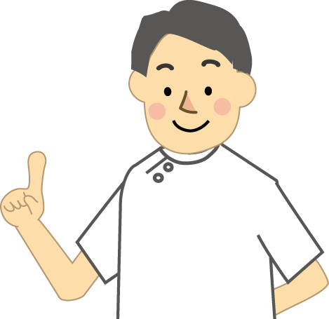 マッサージ 鍼灸 整体 整骨のイラスト無料素材