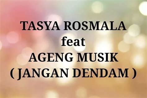 Lirik Lagu Jangan Dendam: Cerita Pahit Cinta yang Mengharukan