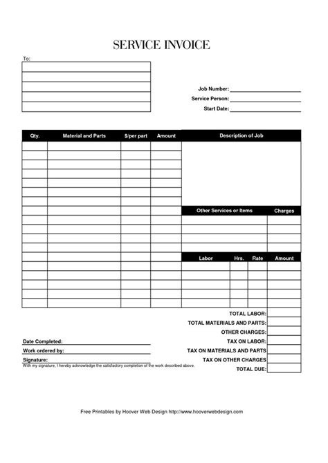 Help grow your business by providing invoices, that have consistent designs, to your partners and customers. invoice template printable invoice example