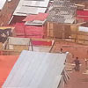 Favela formada na rua Atlântico Meridional, no Imirim