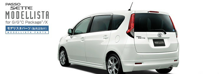 New CHAPTER: Toyota : Passo Sette