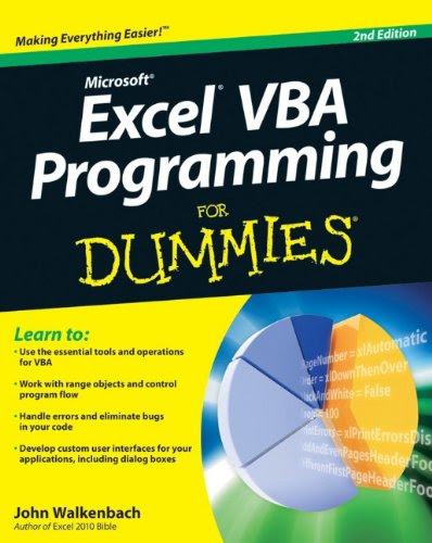 Excel VBA Programming For Dummies Excel VBA Programming For Dummies