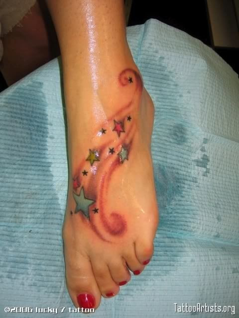 foot print tattoos - July 2009 Birth Club - BabyCenter. Baby footprints on