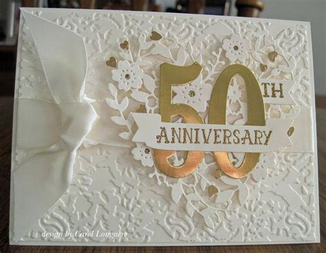 Best 25  50th anniversary cards ideas on Pinterest  