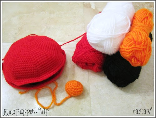WiP ~ Elmo Puppet