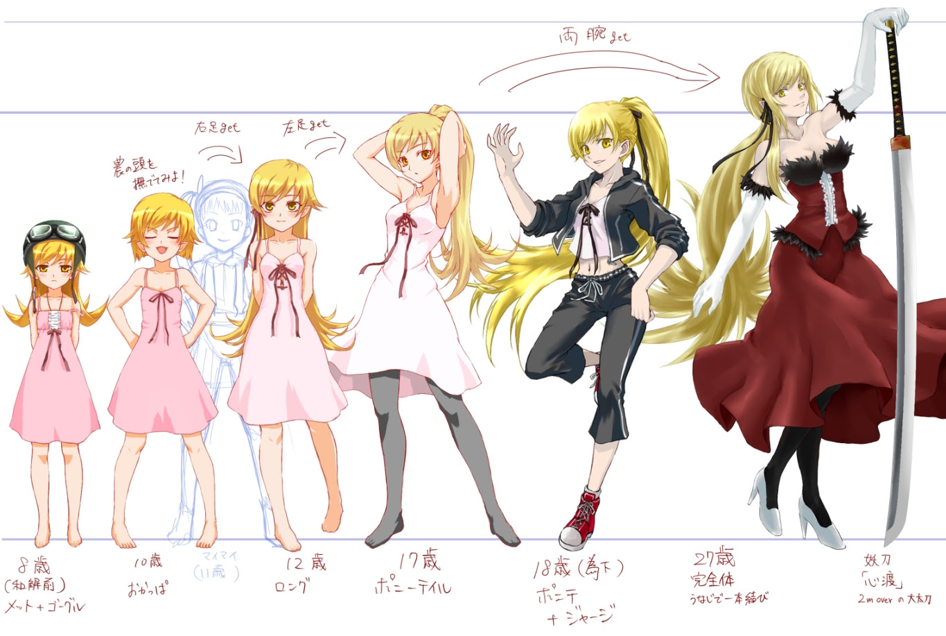 物語シリーズ 忍野忍 厳選高画質のpc タブレット用壁紙を集めてみた アニメキャラクター事典 キャラペディア