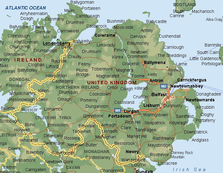 Northern Ireland coast guide