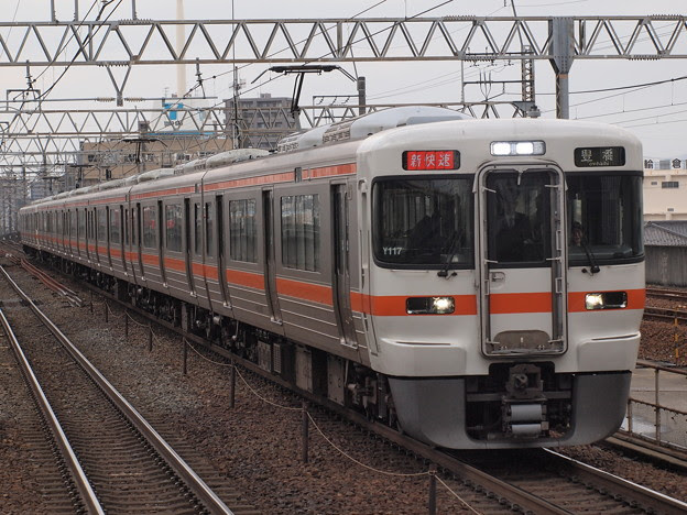 313系新快速東海道本線尾張一宮駅 照片共享页面 撮影蔵