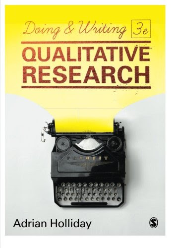 Doing & Writing Qualitative Research, by Adrian Holliday