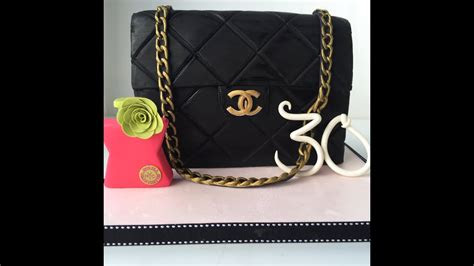 chanel purse cake youtube