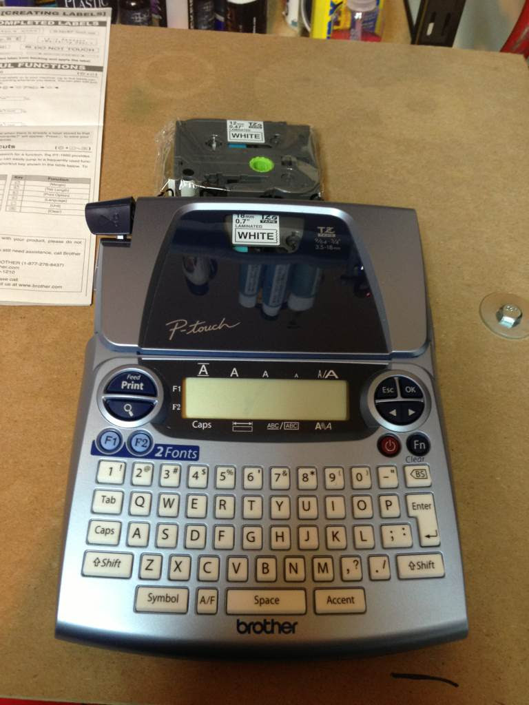 Review: P-Touch PT-1880 Label Maker