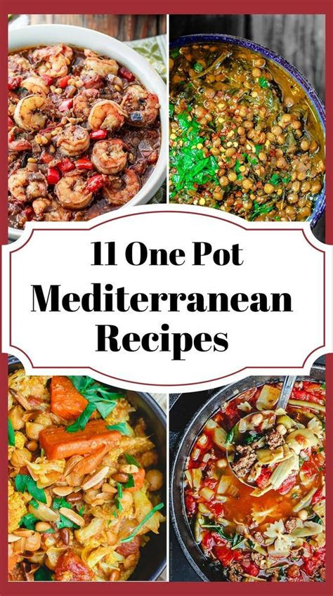mediterranean  pot recipes  colder weather