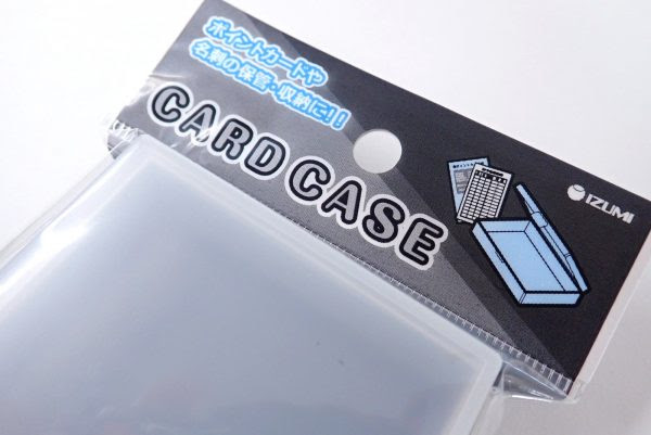 日本製 ポイントカードや名刺の保管 収納に カードケーズ 名刺対応サイズ 100均 セリア