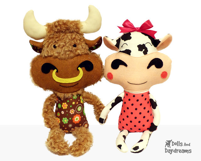 Cow n Bull Softies