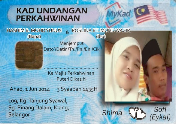 Kad Kahwin Unik - Anda Pasti Suka! - Wanista.com
