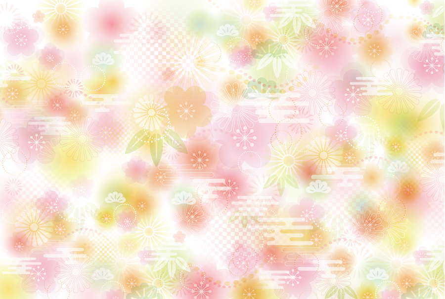 フリーイラスト 松竹梅や菊の和風背景でアハ体験 Gahag 著作権フリー写真 イラスト素材集