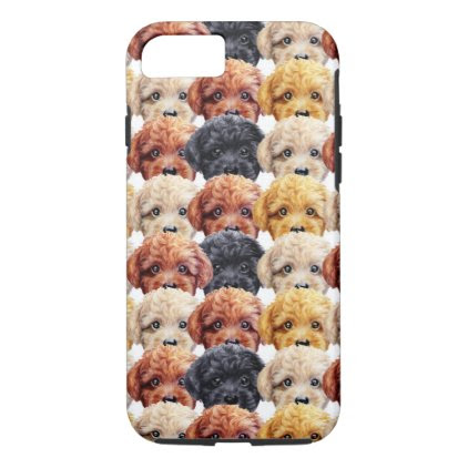 Toy poodle Original painting and design by miart iPhone 7 Case