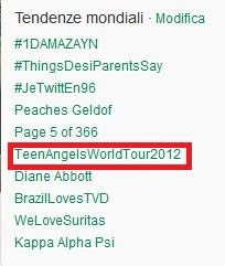 myloveisteenangels:

TeenAngelsWorldTour2012 es TT mundial !
