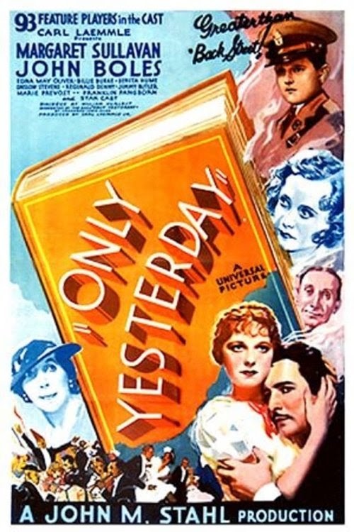 Regarder Only Yesterday Streaming VF Complet 1933 En Ligne HD Français