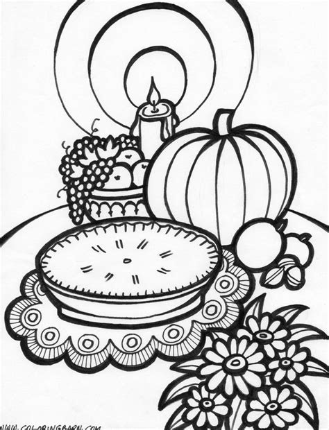 fallhalloweenthanksgiving coloring images