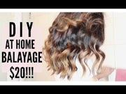 Viral DIY Balayage Ombre Hair at Home CHEAP EASY , Newest!