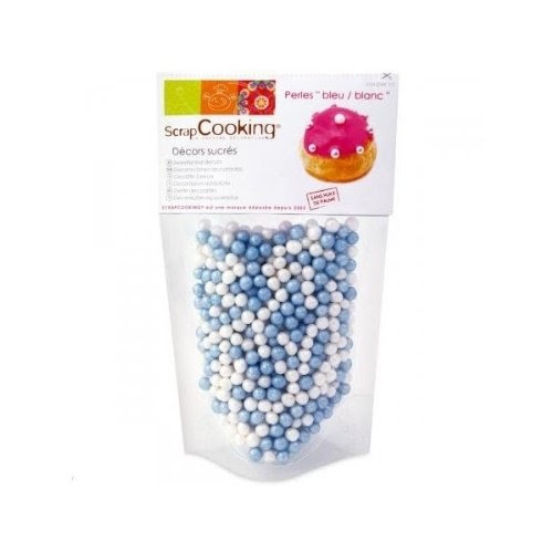 Sachet déco, ScrapCooking (Perles multicolores)