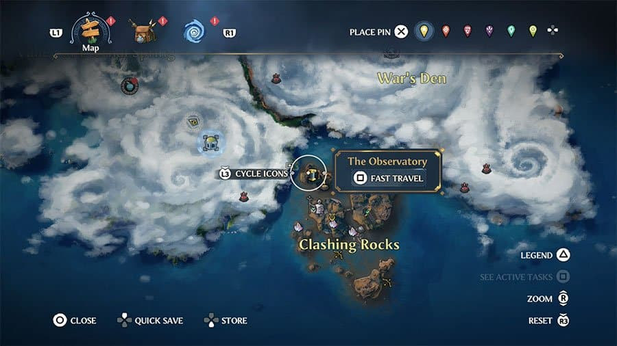 Stoneglare Mask Location