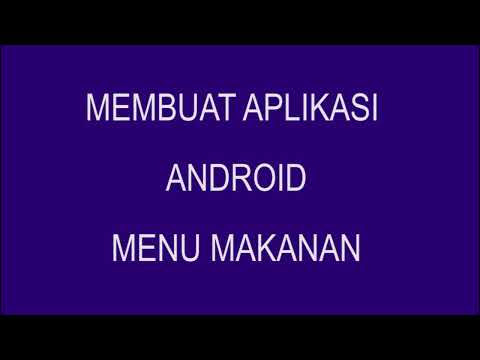 Membuat Aplikasi Menu Makanan dengan android Studio