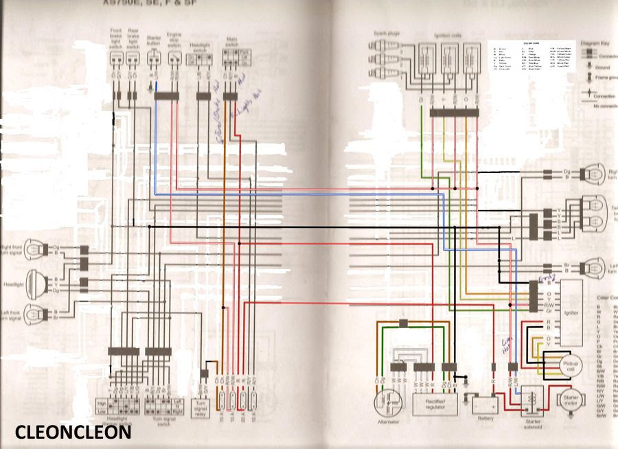 Xs750 Wiring Diagram