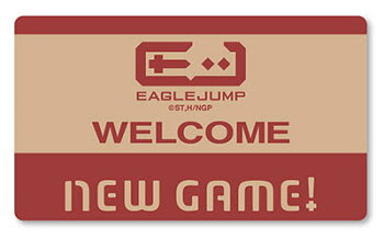 Newgame イーグルジャンプのロゴがかっこいい 玄関マット風フロアマット 通販 Newgame グッズの通販情報ブログ