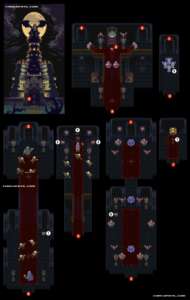 シナリオ攻略 決戦 魔王城 クロノ トリガー 攻略 Chrono Trigger 攻略 ゲーム攻略メモ