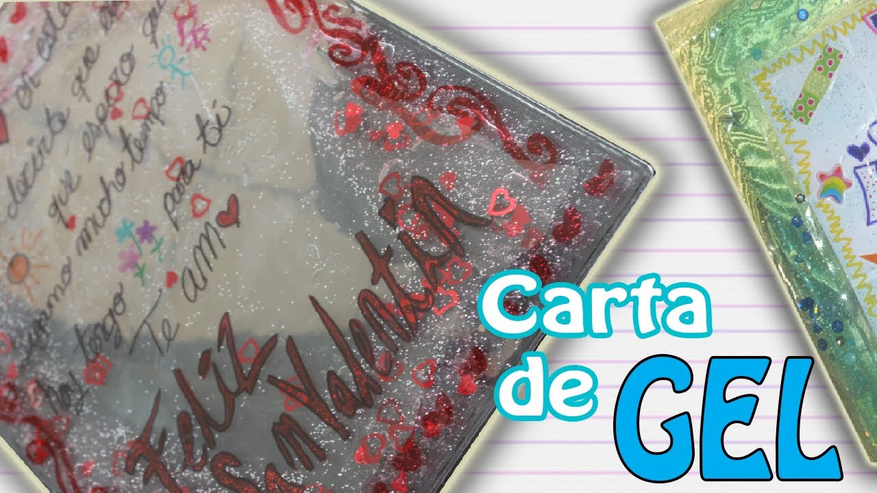 Carta de GEL Renovado y DIFERENTE (para San Valentín 