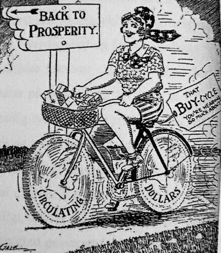 cartoon girl on bike. Here#39;s a cartoon from