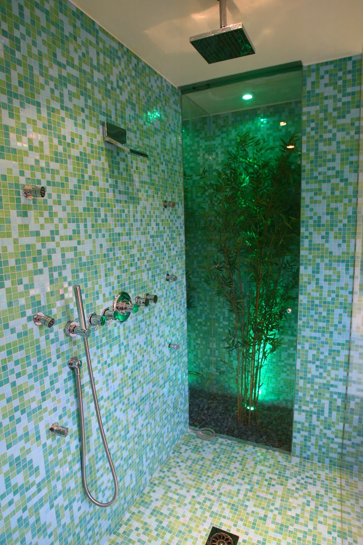 Bathroom Glass Tile Designs : Bathroom tile designs glass mosaic | Hawk Haven / Go bold with colour and shapes, or stay neutral and classic.