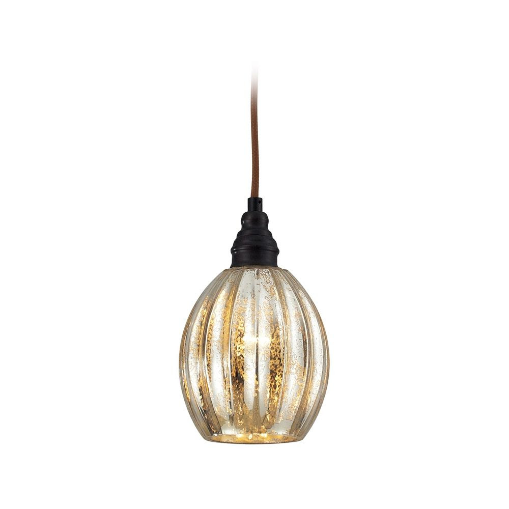 Mini-Pendant Light with Mercury Glass | 46007/1 ...
