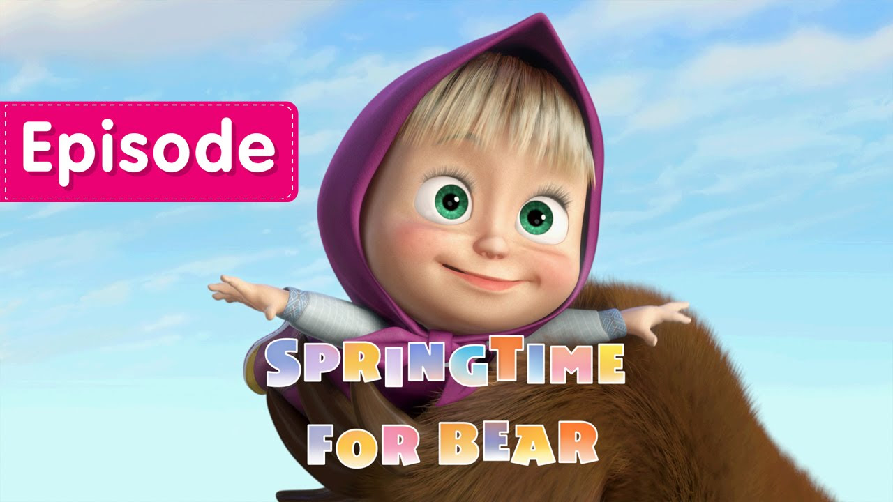  Masha  and The Bear  Springtime  for Bear  Episode 7 YouTube