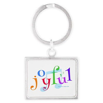 Joyful X 2 Landscape Keychain Keychains