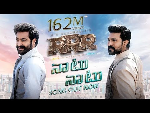 Naatu Naatu Lyrical (Telugu) - RRR - NTR, Ram Charan | M M Keeravaani 