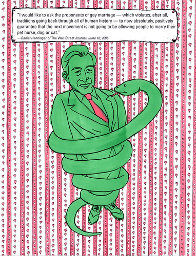 Pat Robertson Coloring Book Colored With Venom Green