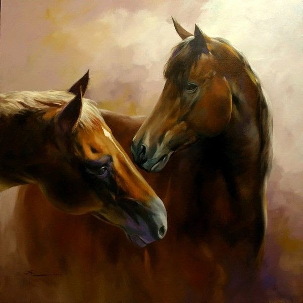 ANIMAUX : chevaux-HORSES